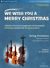 We Wish You A Merry Christmas Orchestra sheet music cover